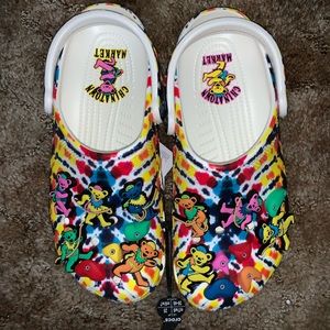 Grateful Dead x Chinatown Market Crocs